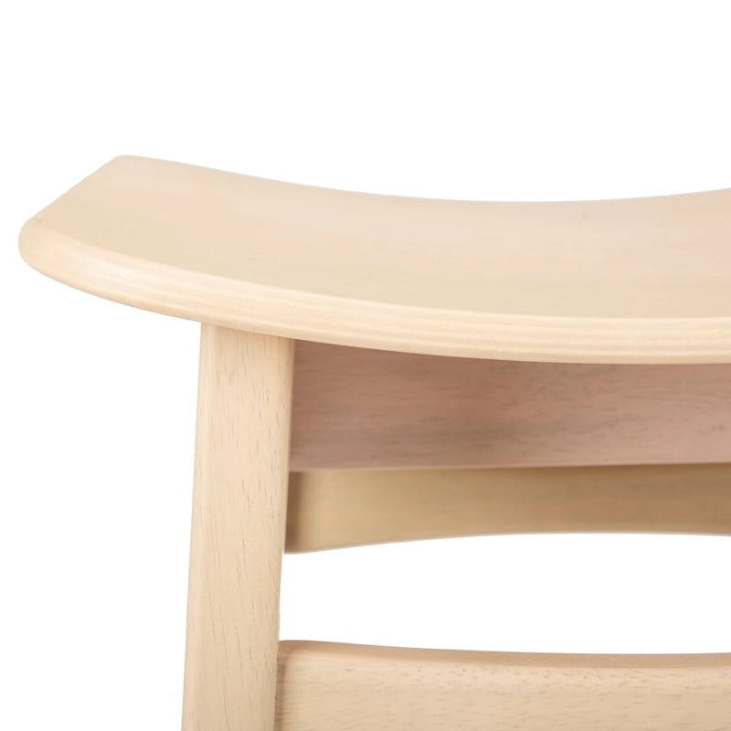Table de bar de pub contemporaine en bois avec étagère de rangement sous la table