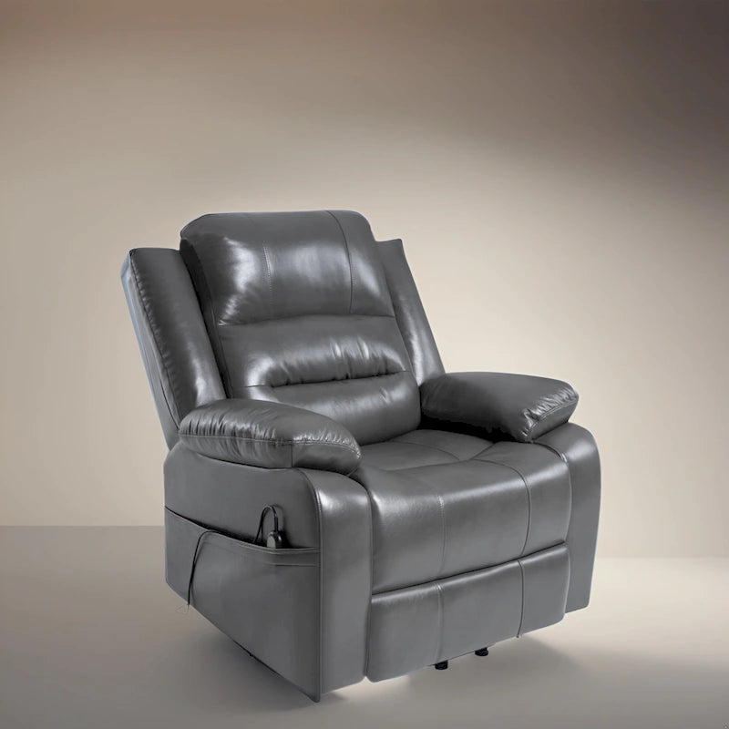 Fauteuil releveur électrique pour personnes âgées avec chauffage, massage et inclinaison réglable