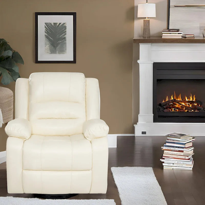 Fauteuil releveur électrique pour personnes âgées avec chauffage, massage et inclinaison réglable