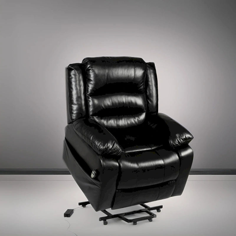 Fauteuil releveur électrique pour personnes âgées avec chauffage, massage et inclinaison réglable