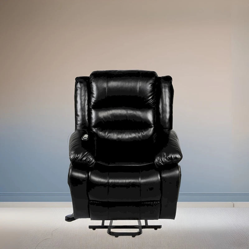 Fauteuil releveur électrique pour personnes âgées avec chauffage, massage et inclinaison réglable