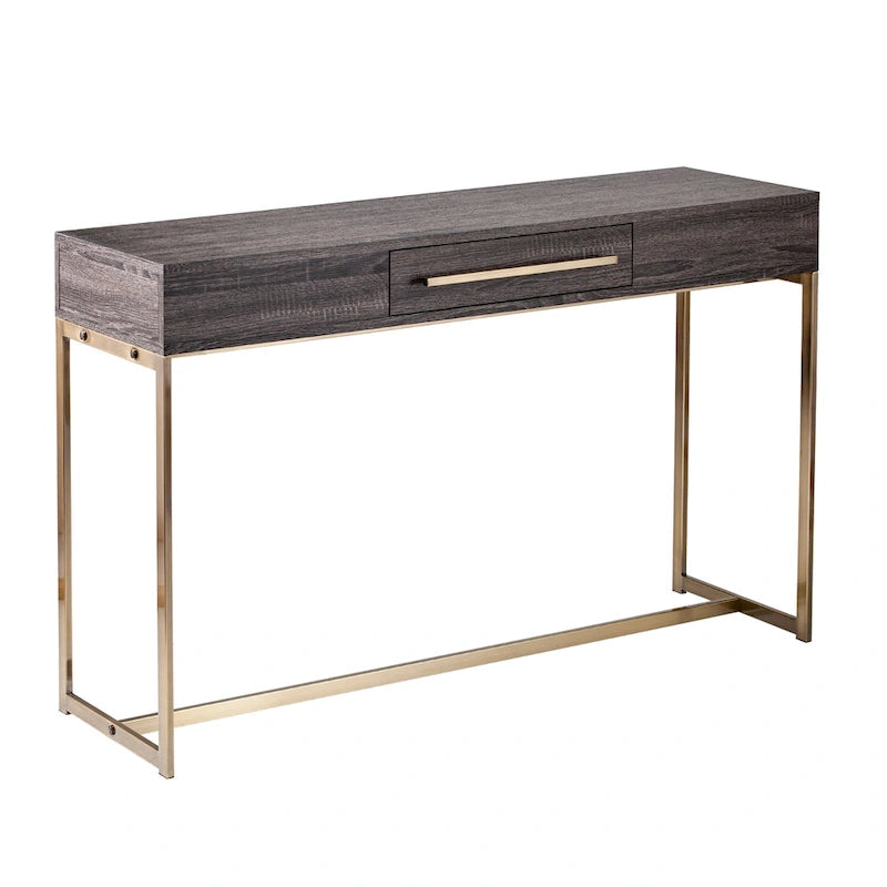 Console en bois de style transitoire avec rangement
