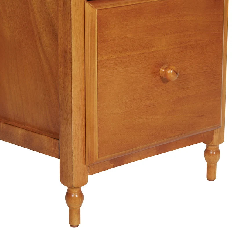 Meuble de rangement en merisier antique