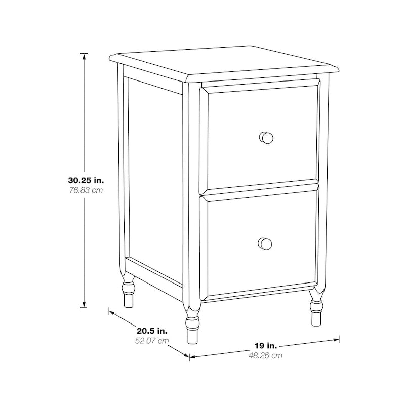 Meuble de rangement en merisier antique