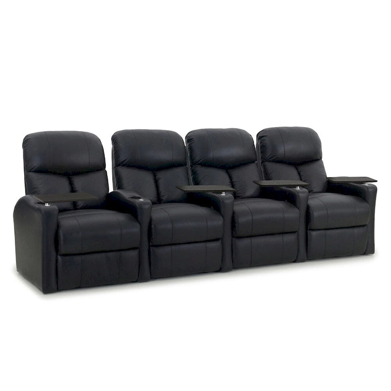 Fauteuil inclinable de cinéma maison en cuir Power avec mousse à mémoire de forme en gel
