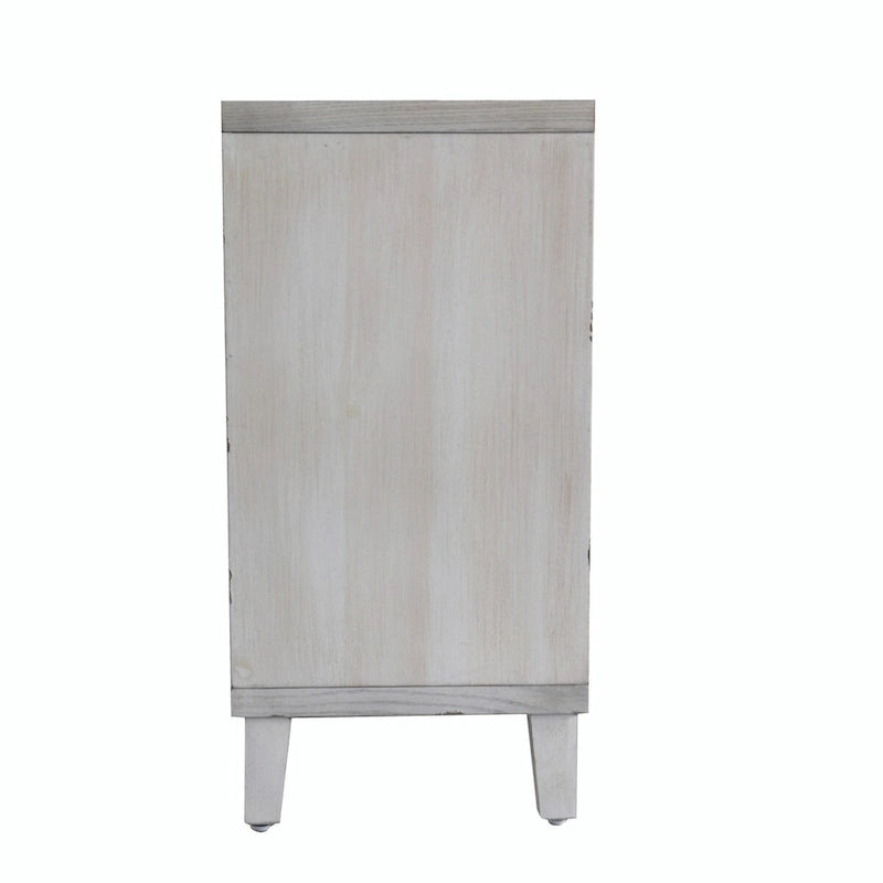 Buffet de cuisine en bois à 4 portes avec rangement