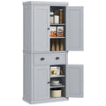 High Quality Home 72 Kitchen Pantry Storage Cabinet with 4 Doors